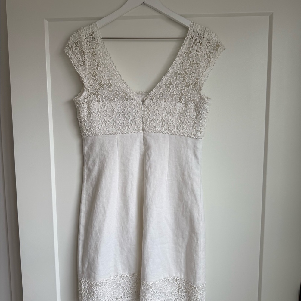 Laundry by Shelli Segal white Dress size 6 - Picture 10 of 14